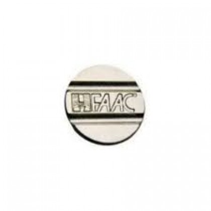 Faac small double groove 21mm diameter token for previous units